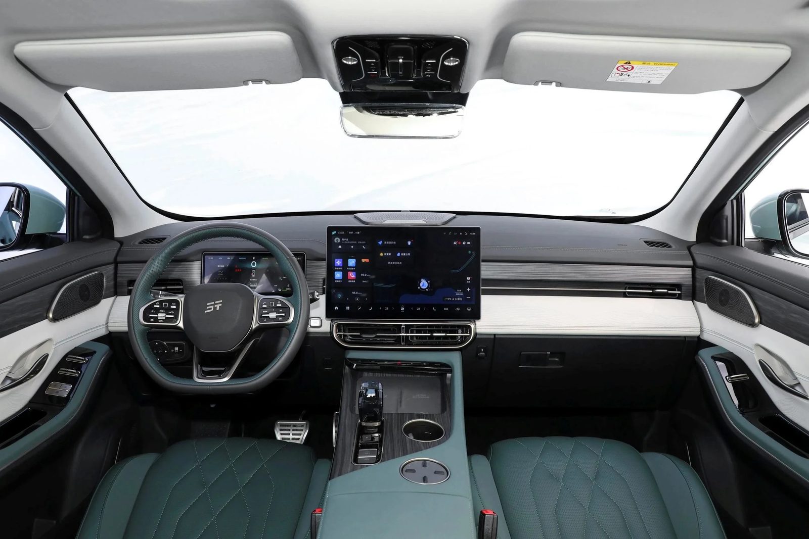 Chery Group Jetour Shanhai L9 2025 — интерьер, второй ряд сидений, рынок internal_mvp