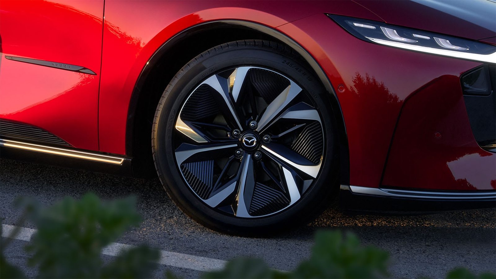 Mazda EZ-6 / Mazda6e China EREV 2024 — экстерьер, wheel detail, рынок China/import