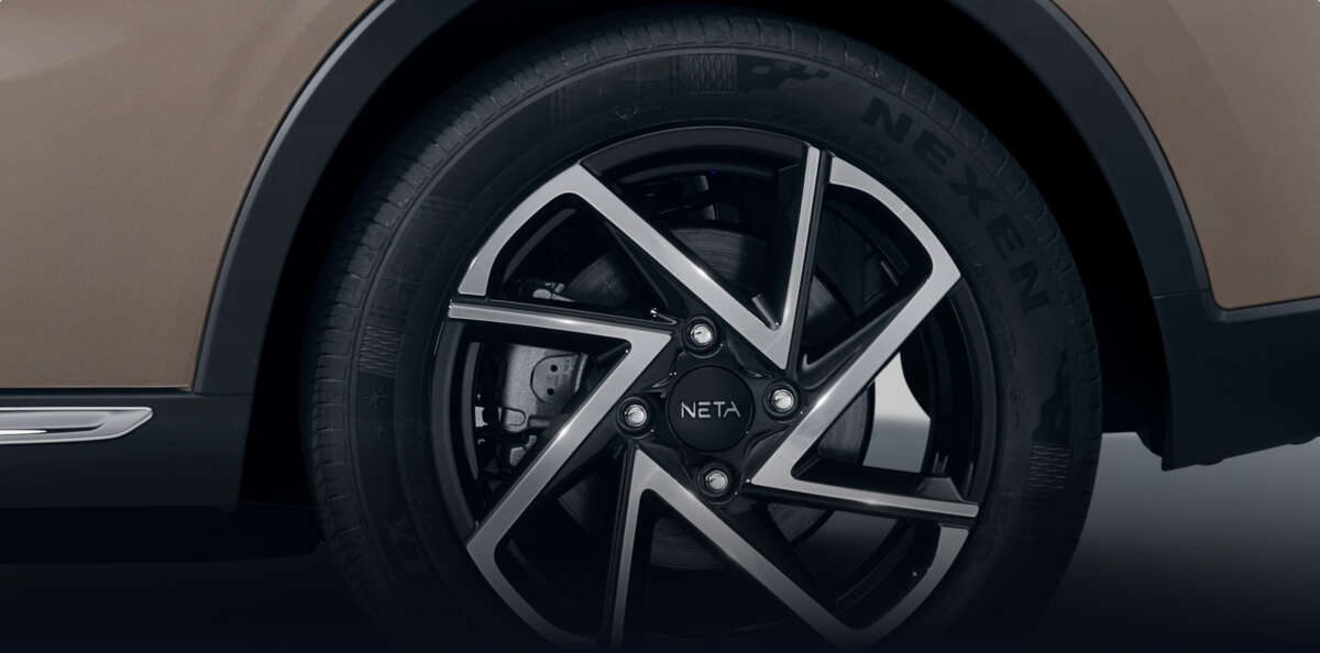 Neta AYA / V 2023 — экстерьер, wheel detail, рынок internal_mvp
