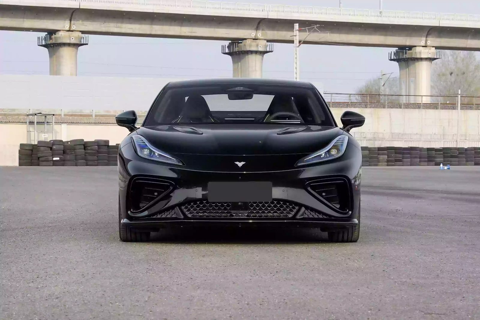 Neta GT 2023 — экстерьер, front view black, рынок China/Malaysia Neta GT reference
