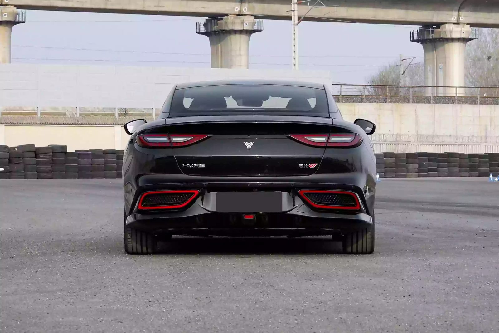 Neta GT 2023 — экстерьер, rear view black, рынок China/Malaysia Neta GT reference