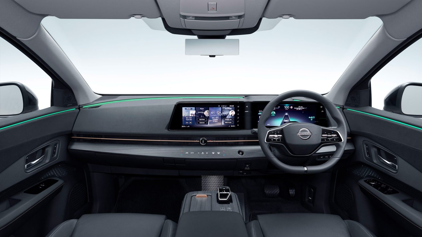 Nissan Dongfeng Nissan Ariya China 2022 — интерьер, второй ряд сидений, рынок internal_mvp