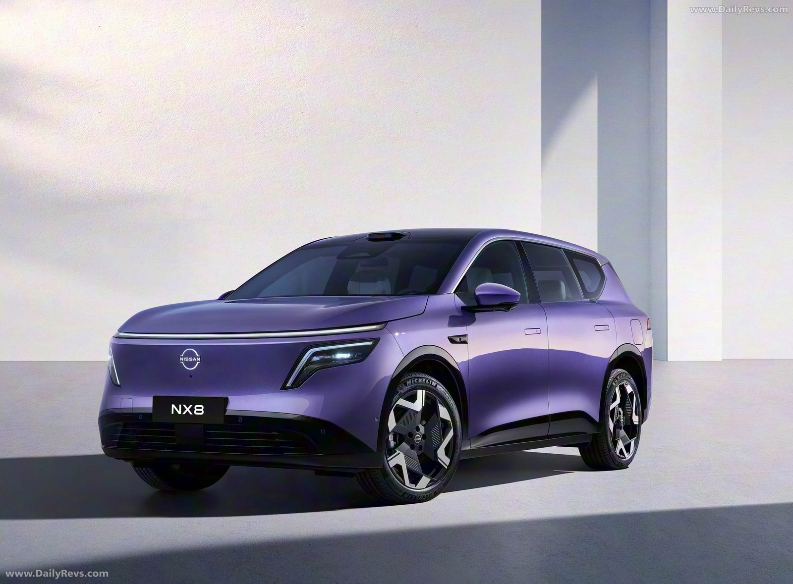 Nissan Dongfeng Nissan NX8 EV 2026 — экстерьер, вид сбоку, рынок internal_mvp