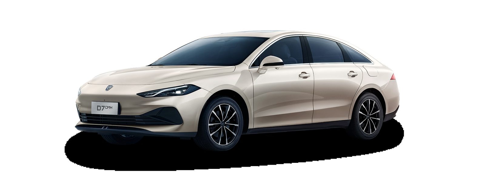 Roewe D7 DMH 2025 — экстерьер, вид сбоку, рынок China