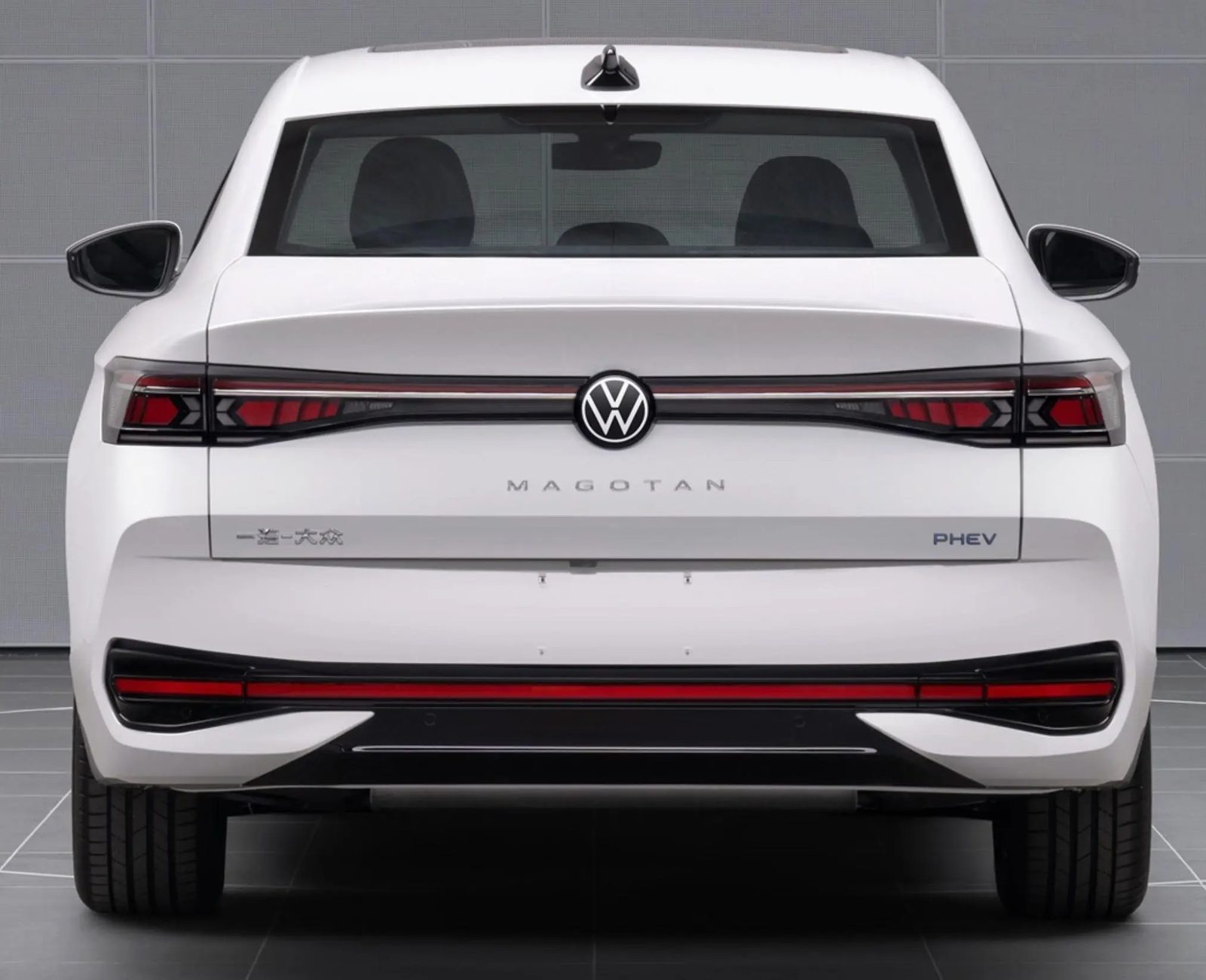 Volkswagen Magotan PHEV China 2026 — экстерьер, вид сзади, рынок internal_mvp