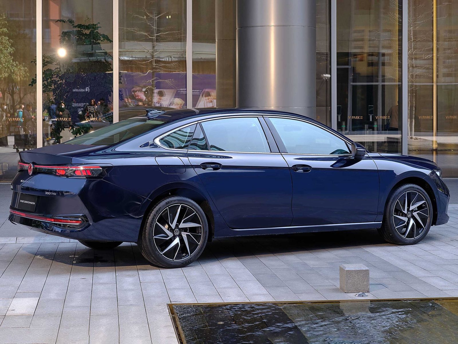 Volkswagen Magotan PHEV China 2026 — экстерьер, rear side, рынок internal_mvp